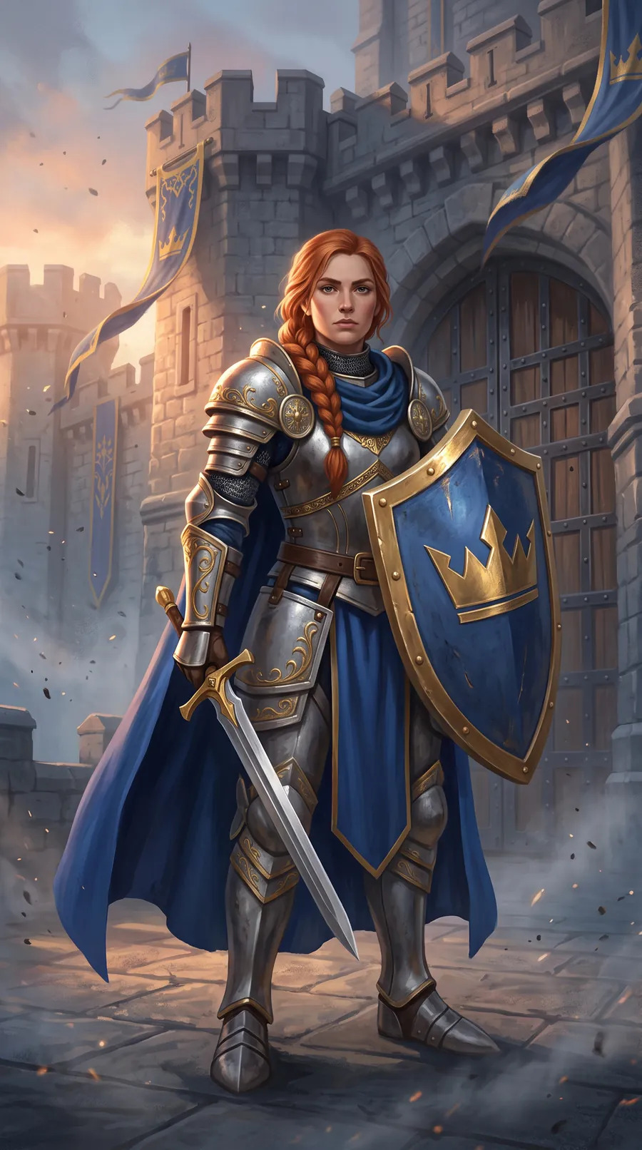 Elira, epic illustration