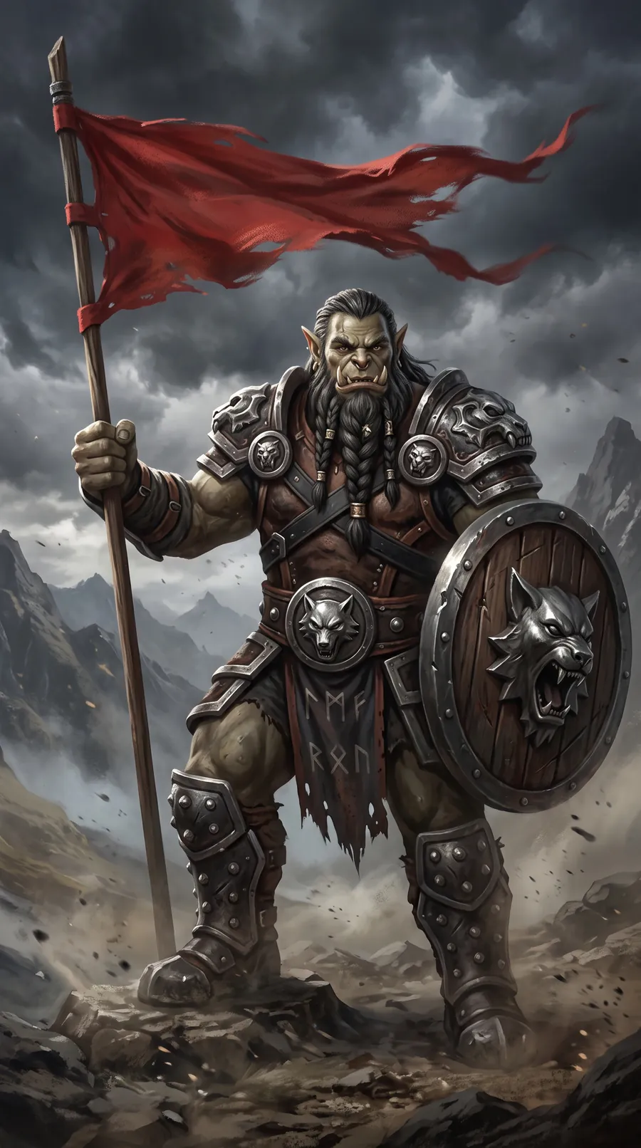 Gorvak, epic illustration